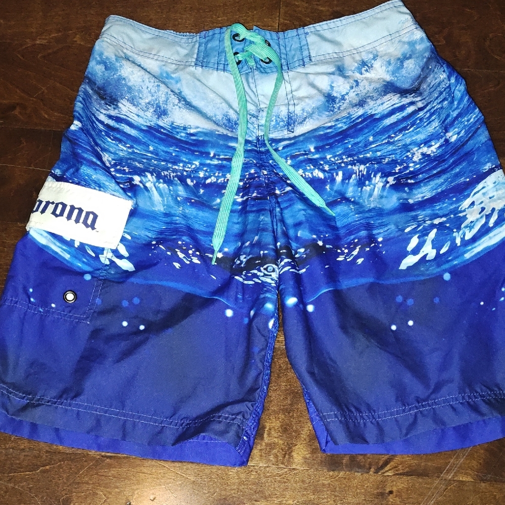Corona Ocean Blue Board Shorts
